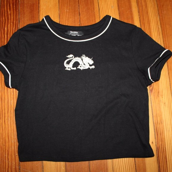 tee shirt dragon bershka